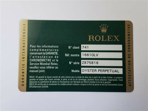 rolex production date warranty card|authentic rolex warranty cards.